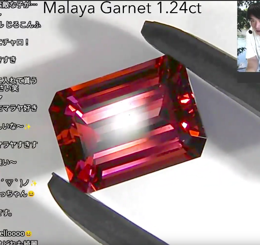 マラヤガーネット 1.24ct GemTreeヴィンテージ✨GemTreeLive 12/28(月)13:00~ご紹介商品💎🌳⚡️