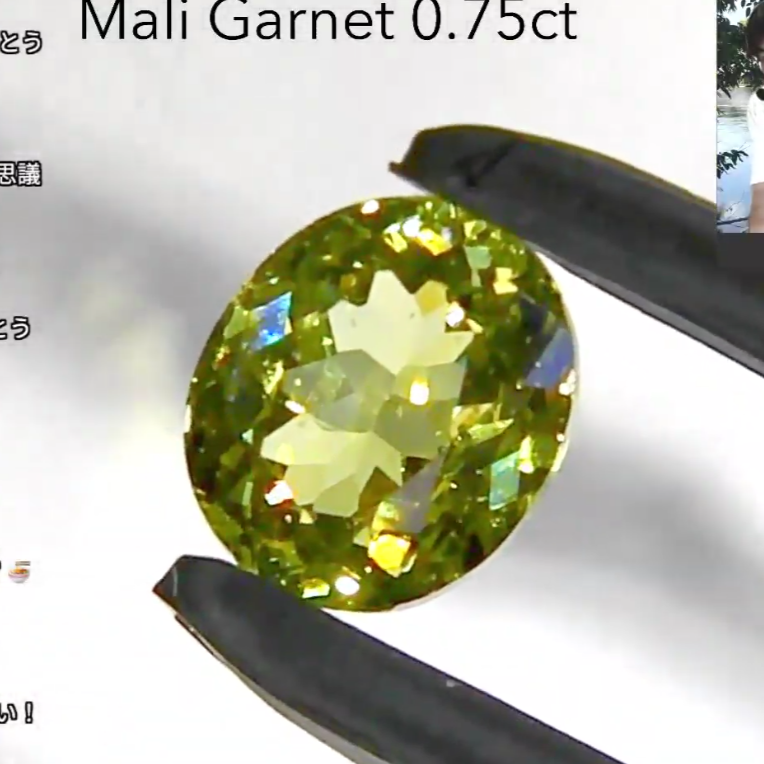 マリガーネット 0.75ct ピアッちゃん作品✨GemTreeLive 12/28(月)13:00~ご紹介商品💎🌳⚡️