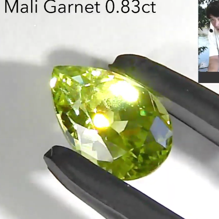 マリガーネット 0.83ct ピアッちゃん作品✨GemTreeLive 12/28(月)13:00~ご紹介商品💎🌳⚡️