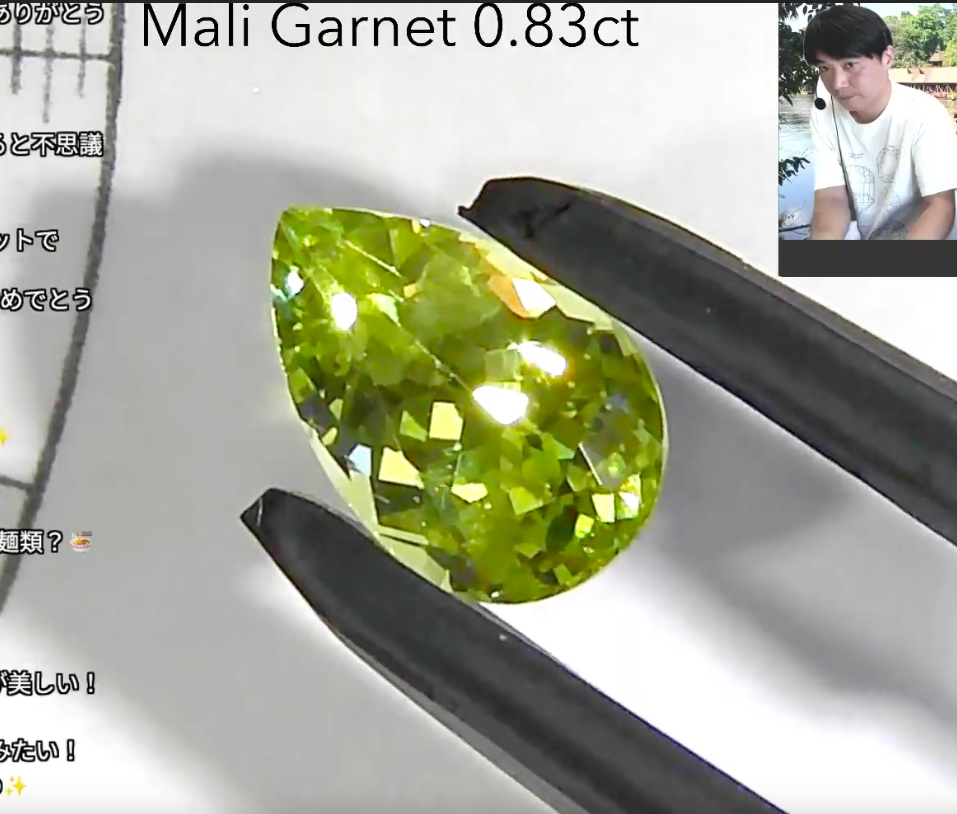 マリガーネット 0.83ct ピアッちゃん作品✨GemTreeLive 12/28(月)13:00~ご紹介商品💎🌳⚡️
