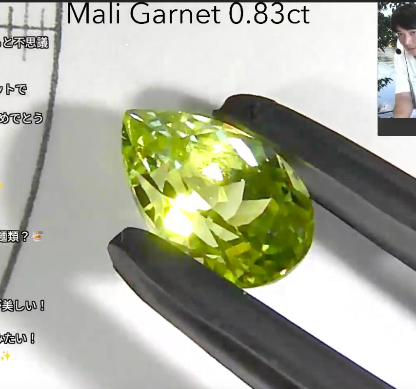 マリガーネット 0.83ct ピアッちゃん作品✨GemTreeLive 12/28(月)13:00~ご紹介商品💎🌳⚡️