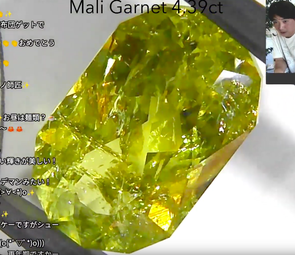 マリガーネット 4.39ct ピアッちゃん作品✨GemTreeLive 12/28(月)13:00~ご紹介商品💎🌳⚡️