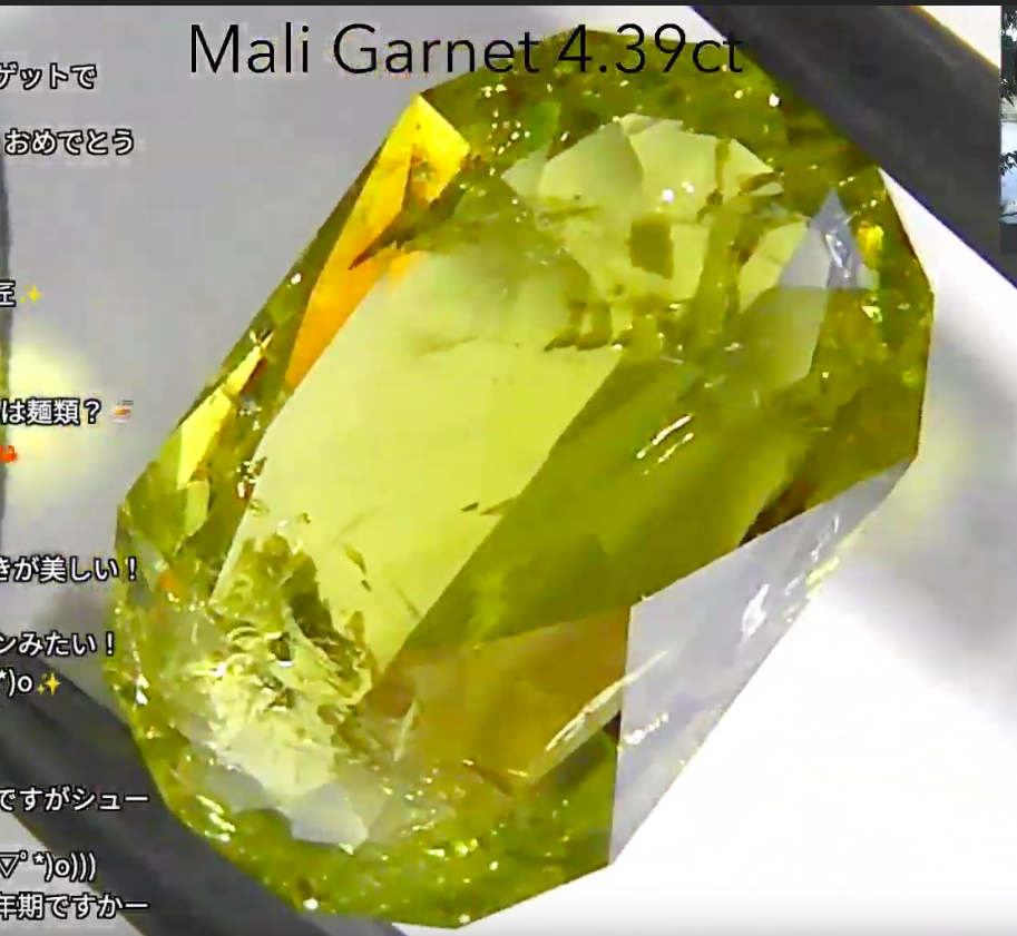 マリガーネット 4.39ct ピアッちゃん作品✨GemTreeLive 12/28(月)13:00~ご紹介商品💎🌳⚡️