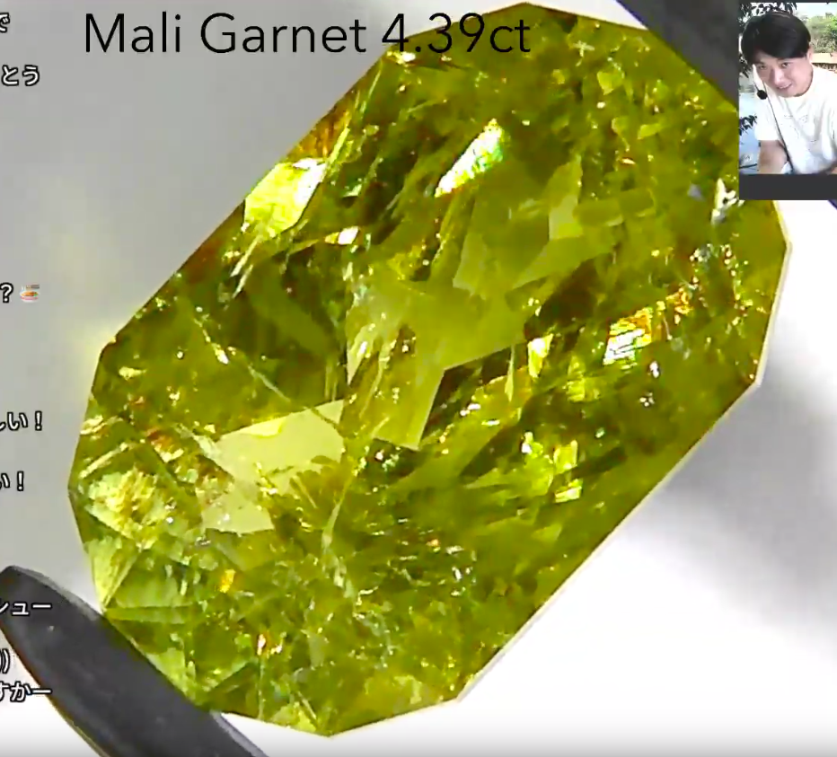 マリガーネット 4.39ct ピアッちゃん作品✨GemTreeLive 12/28(月)13:00~ご紹介商品💎🌳⚡️