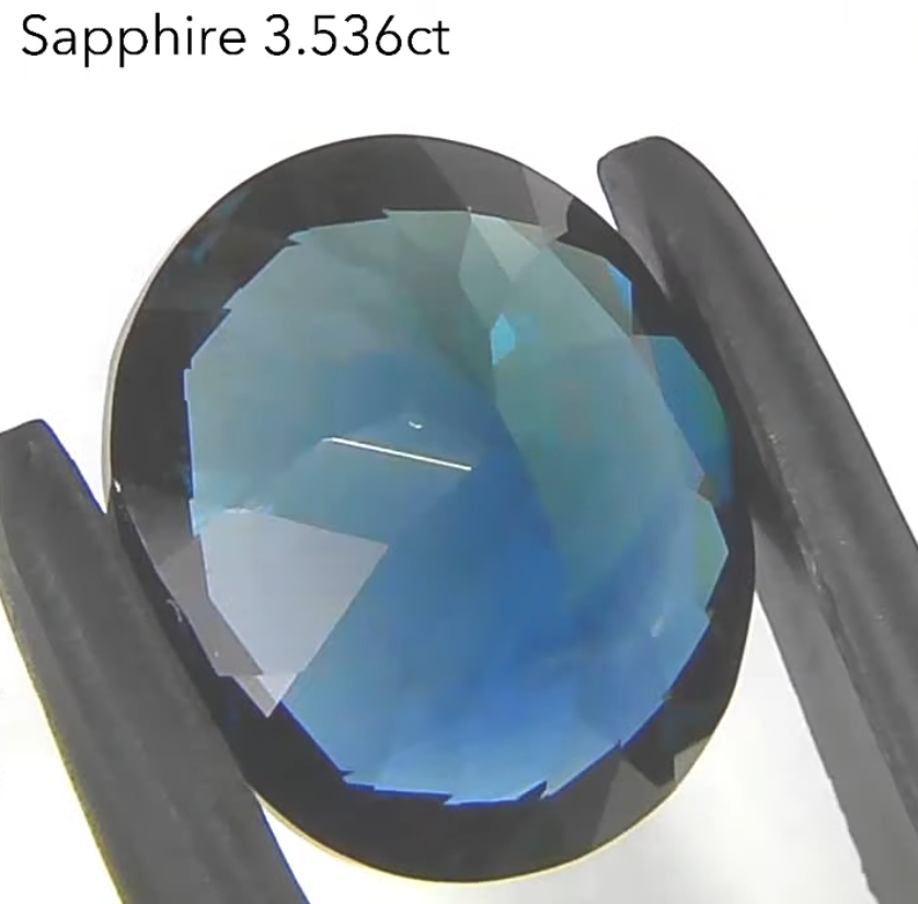 サファイア 3.536ct ピアッちゃん作品✨ 3/4 12:00~Live配信商品💎🌳⚡️