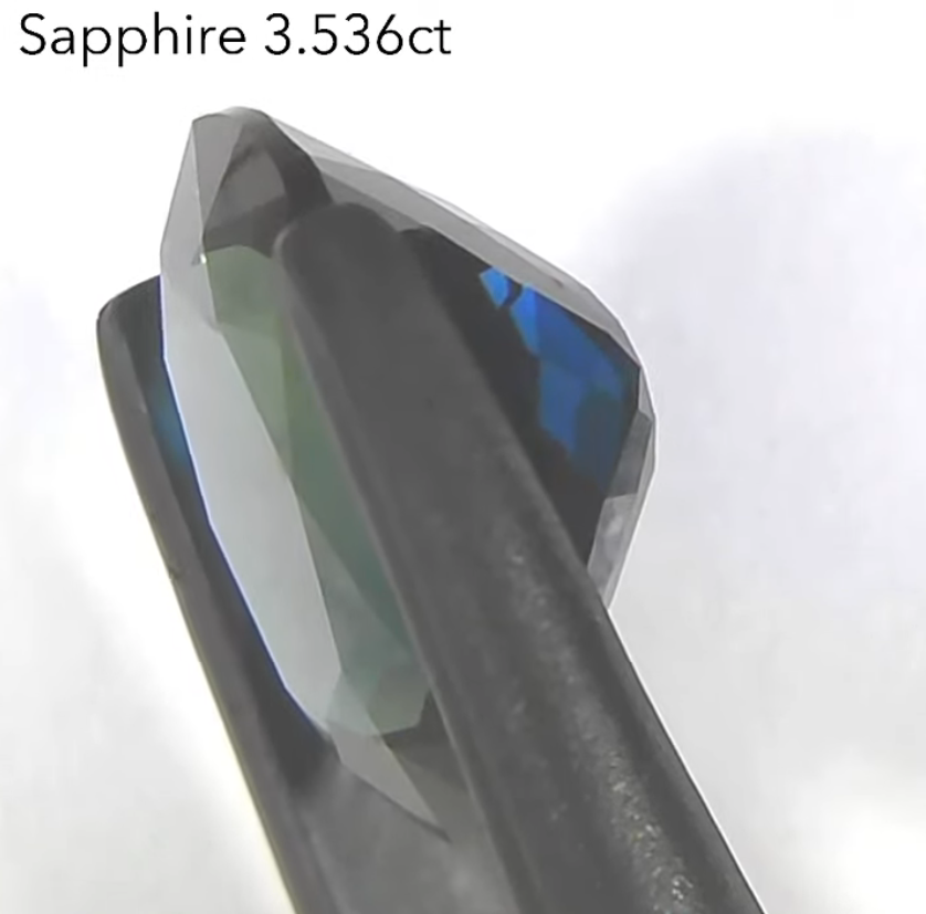 サファイア 3.536ct ピアッちゃん作品✨ 3/4 12:00~Live配信商品💎🌳⚡️