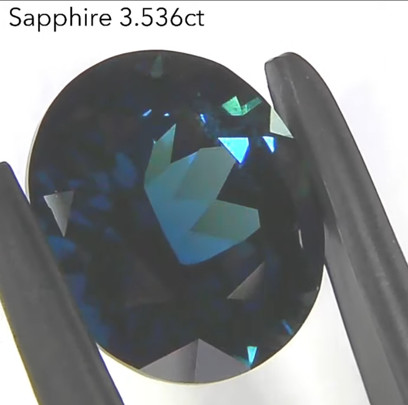 サファイア 3.536ct ピアッちゃん作品✨ 3/4 12:00~Live配信商品💎🌳⚡️