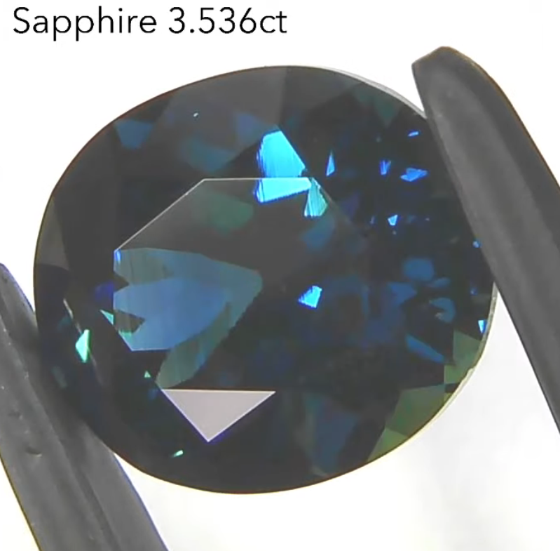 サファイア 3.536ct ピアッちゃん作品✨ 3/4 12:00~Live配信商品💎🌳⚡️