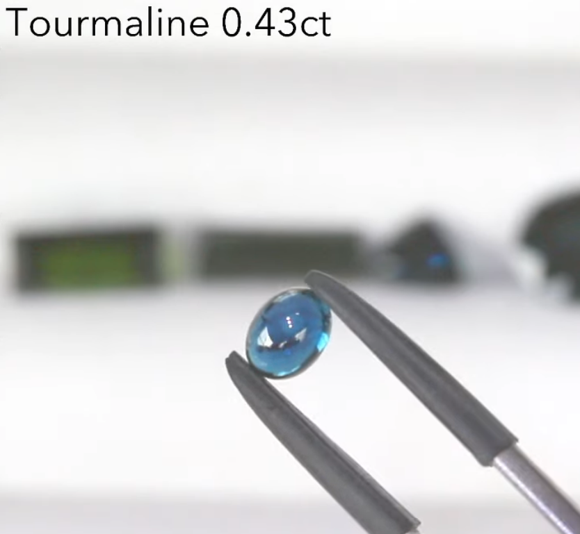 インディゴライト 0.43ct 吉村新作✨ 3/4 12:00~Live配信商品💎🌳⚡️