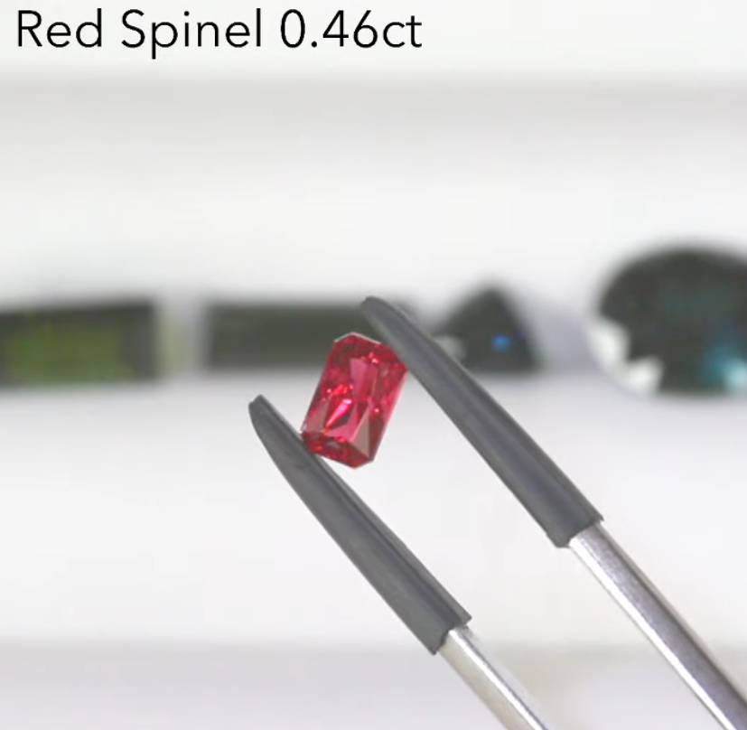 レッドスピネル 0.46ct ピアッちゃん新作✨ 3/4 12:00~Live配信商品💎🌳⚡️