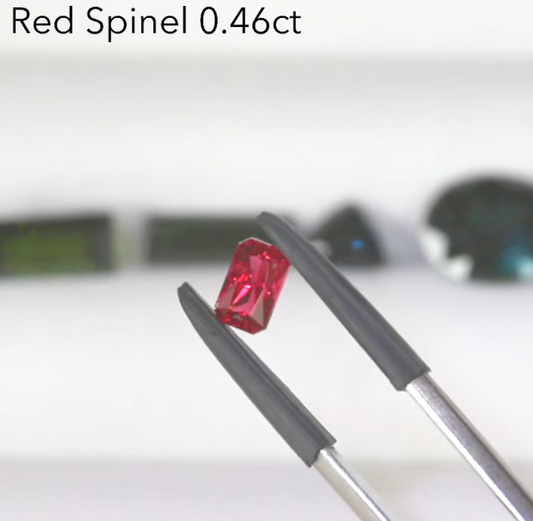 レッドスピネル 0.46ct ピアッちゃん新作✨ 3/4 12:00~Live配信商品💎🌳⚡️