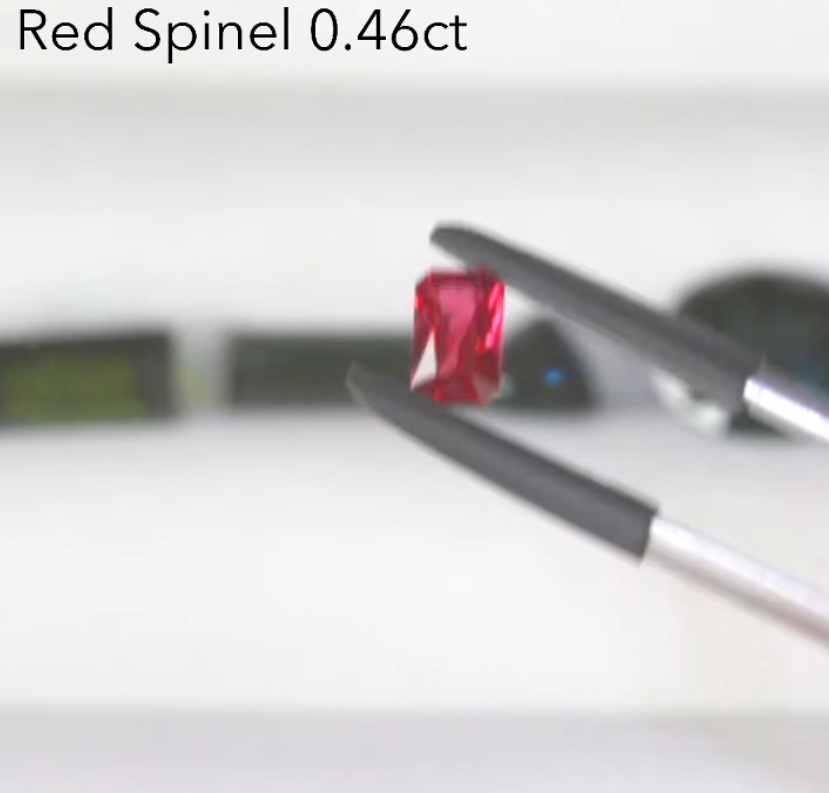 レッドスピネル 0.46ct ピアッちゃん新作✨ 3/4 12:00~Live配信商品💎🌳⚡️