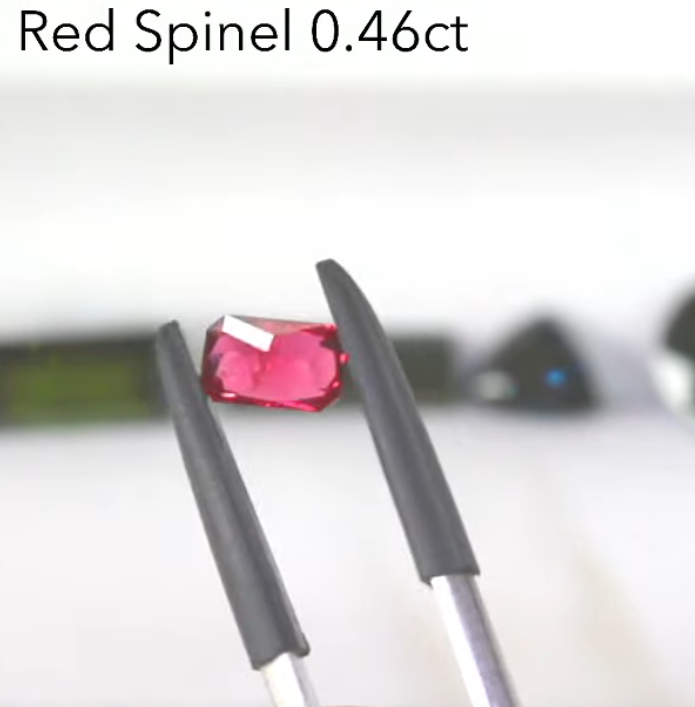 レッドスピネル 0.46ct ピアッちゃん新作✨ 3/4 12:00~Live配信商品💎🌳⚡️