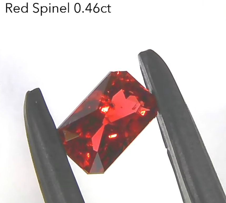 レッドスピネル 0.46ct ピアッちゃん新作✨ 3/4 12:00~Live配信商品💎🌳⚡️