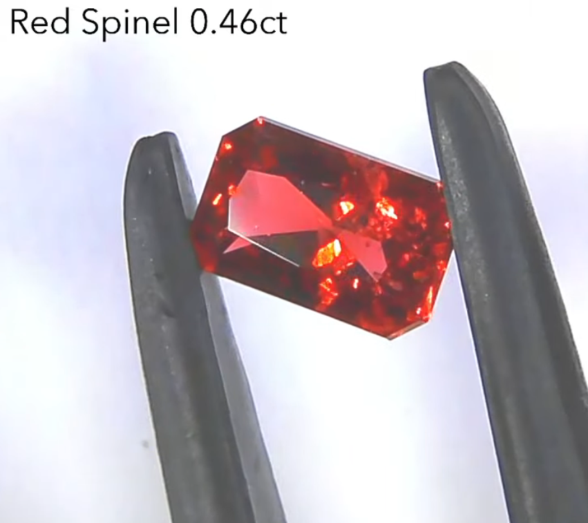 レッドスピネル 0.46ct ピアッちゃん新作✨ 3/4 12:00~Live配信商品💎🌳⚡️