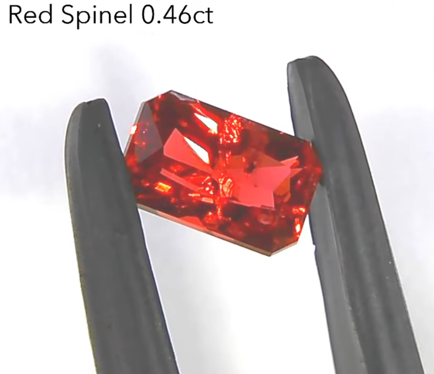 レッドスピネル 0.46ct ピアッちゃん新作✨ 3/4 12:00~Live配信商品💎🌳⚡️