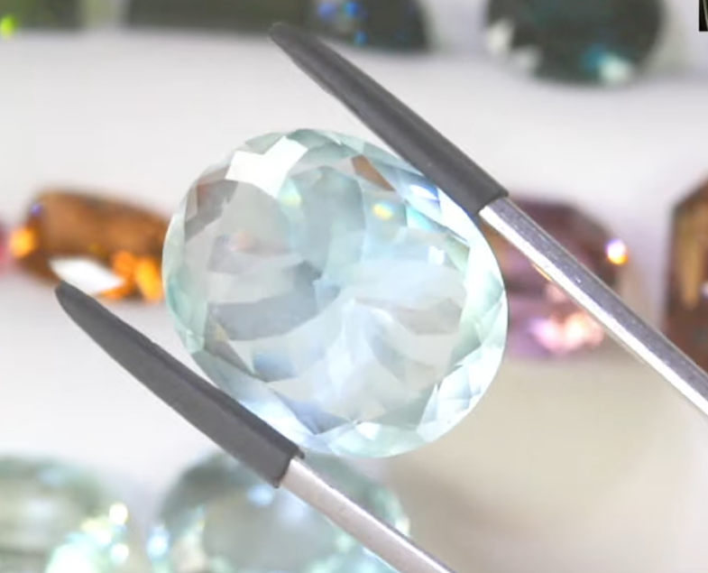 アクアマリン 11.149ct アディダス作品✨ 3/4 12:00~Live配信商品💎🌳⚡️