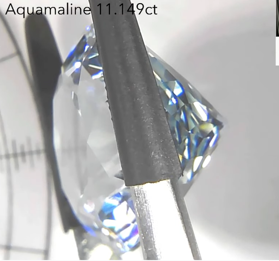 アクアマリン 11.149ct アディダス作品✨ 3/4 12:00~Live配信商品💎🌳⚡️