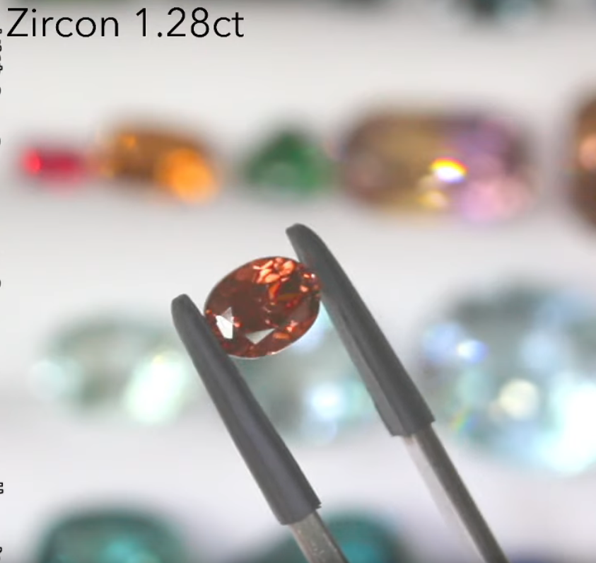 ジルコン 1.28ct ピアッちゃん作品✨ 3/4 12:00~Live配信商品💎🌳⚡️