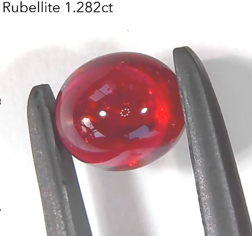 ルベライト 1.282ct 吉村作品✨ 3/4 15:00~Live配信商品💎🌳⚡️