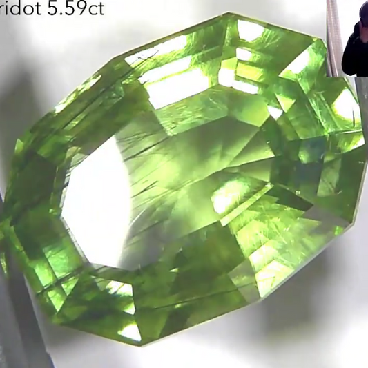 ペリドット 5.59ct レイちゃん作品✨ 3/6 11:00~Live配信商品💎🌳⚡️