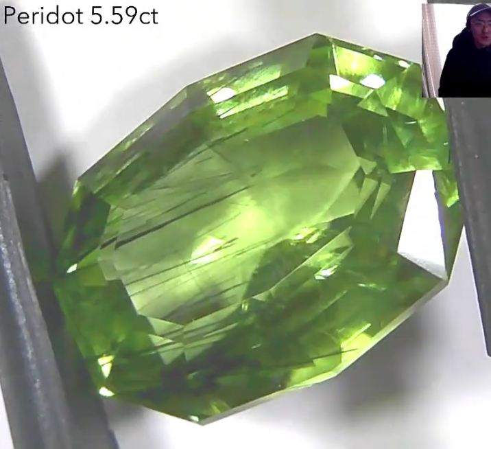 ペリドット 5.59ct レイちゃん作品✨ 3/6 11:00~Live配信商品💎🌳⚡️