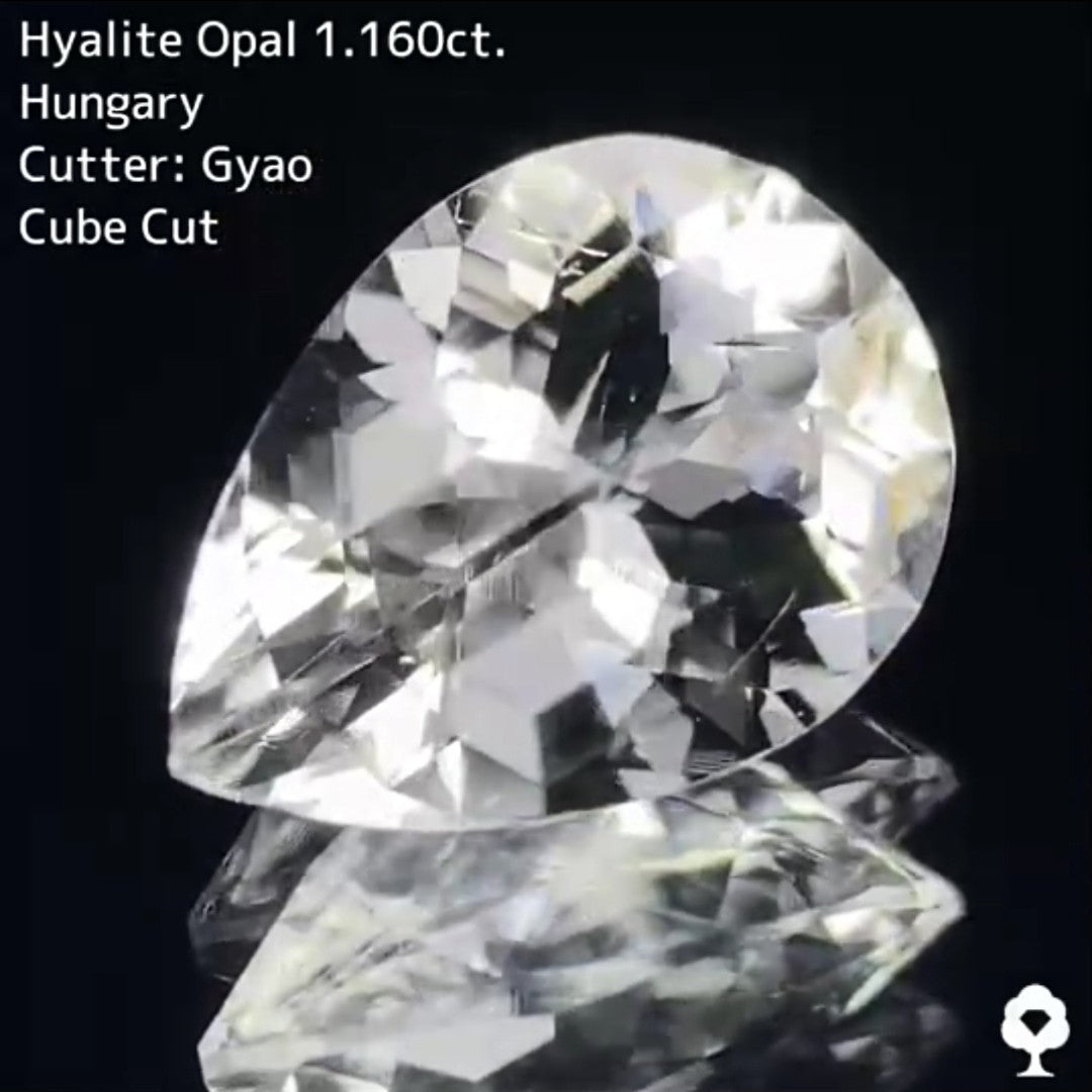 ペアシェイプ★ハンガリー産ハイアライトオパール 1.160ct ★