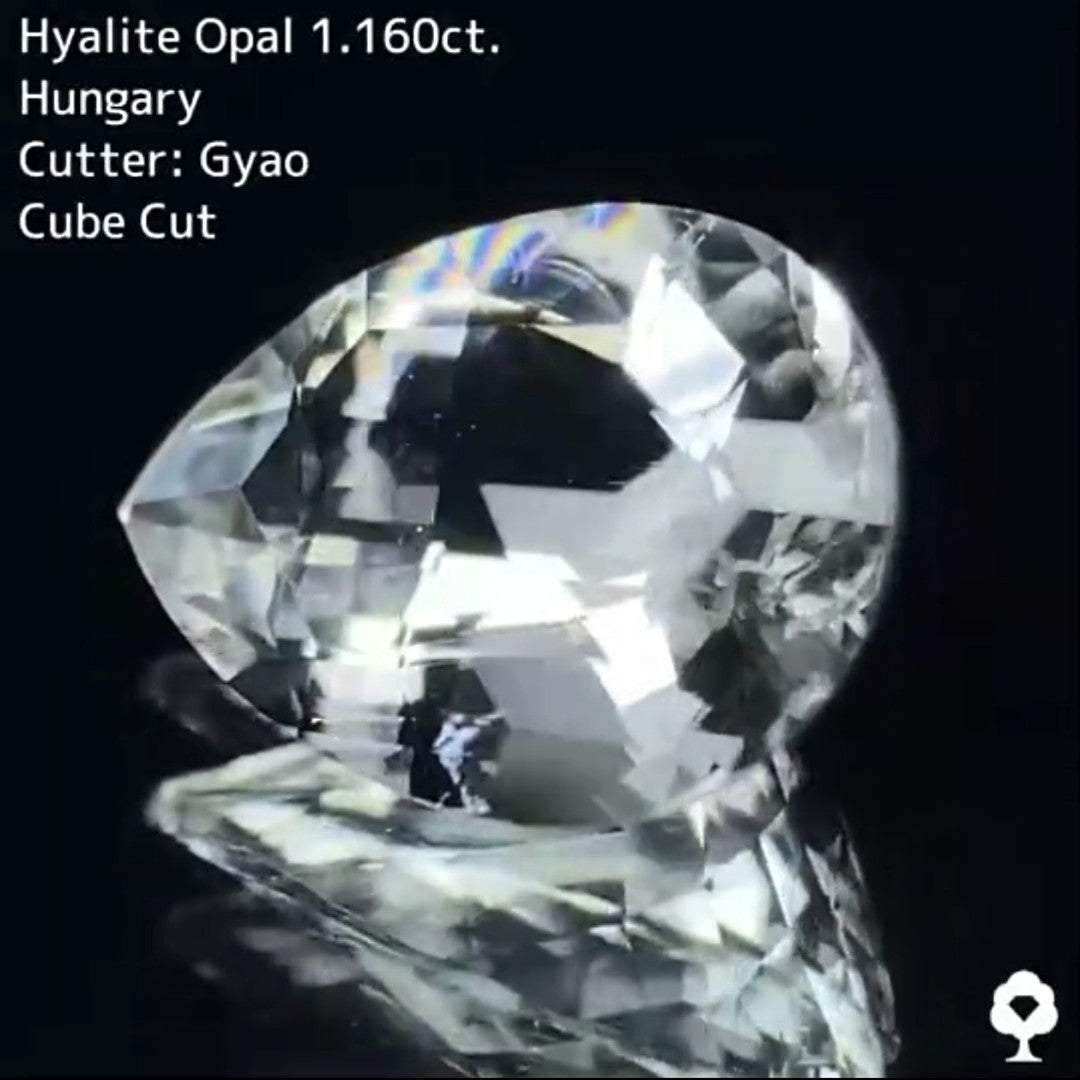 ペアシェイプ★ハンガリー産ハイアライトオパール 1.160ct ★