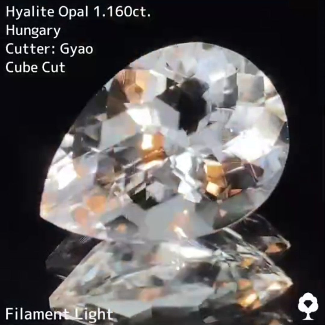 ペアシェイプ★ハンガリー産ハイアライトオパール 1.160ct ★
