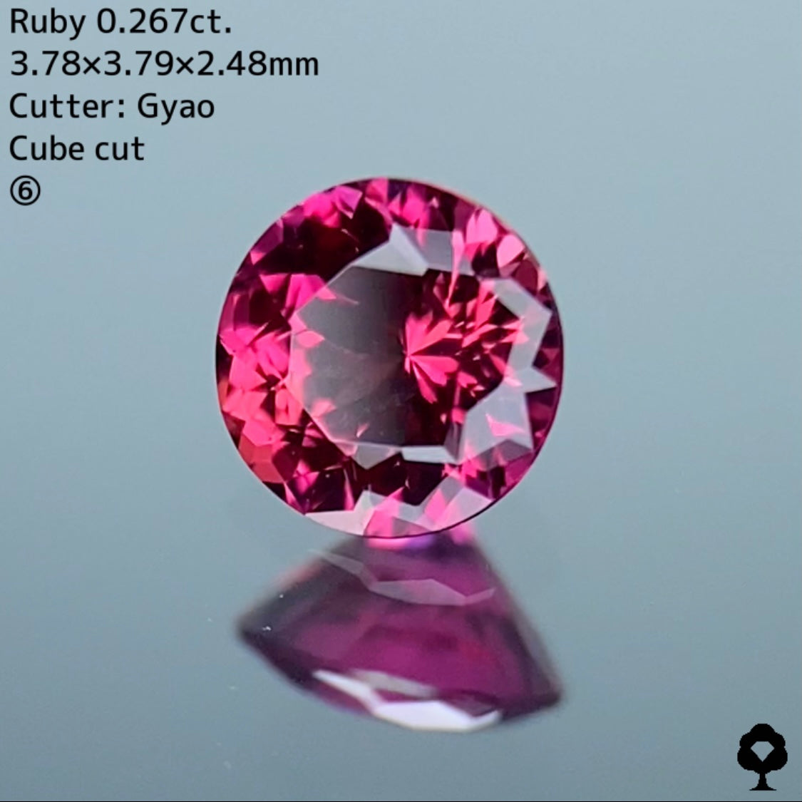 交渉成立専用ページ【Table Cube cut】 ルビー 0.267ct★24ZBご利用