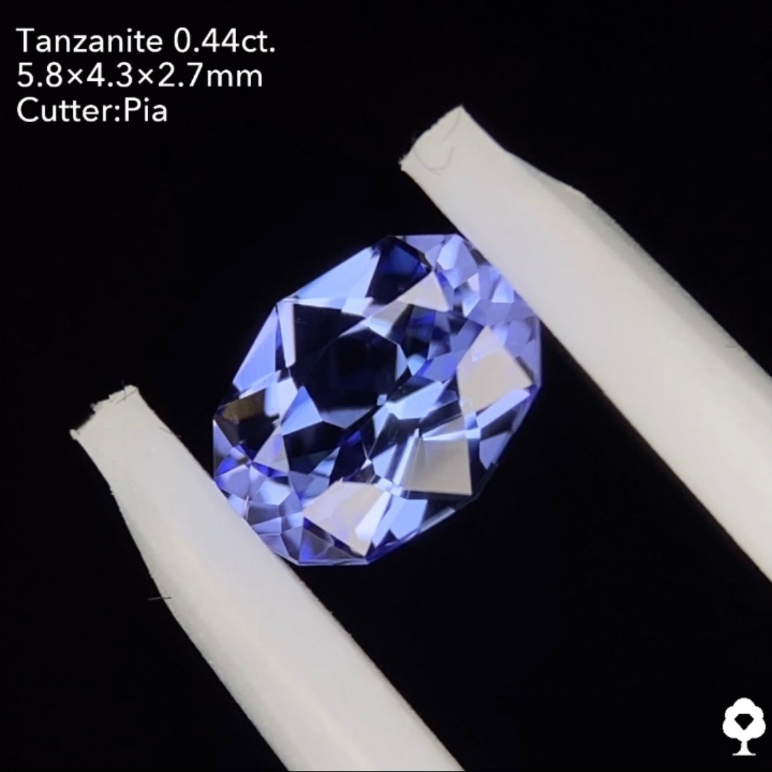 【マツオさんご当選】タンザナイト0.44ct ピアッちゃん作品