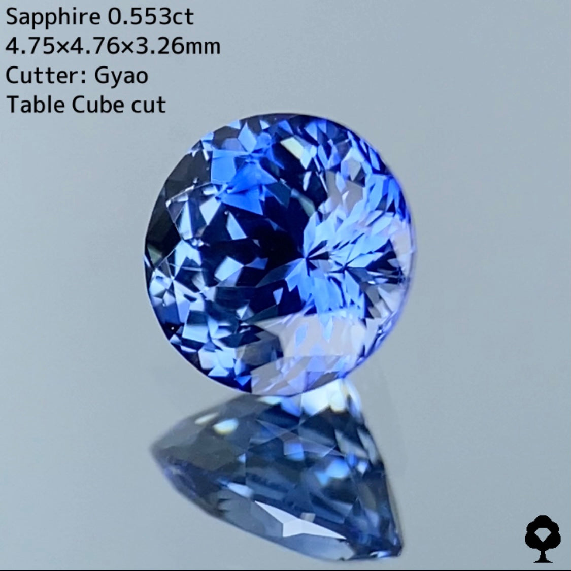 【高級プチプラ】サファイア(Cube Cut)0.553ct