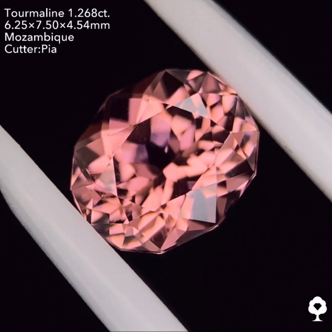 【五月病を吹っ飛ばせキャンペーン💨】美色・美カット・美結晶の三拍子揃った逸品★ピンクトルマリン 1.268ct ピアッちゃん作品