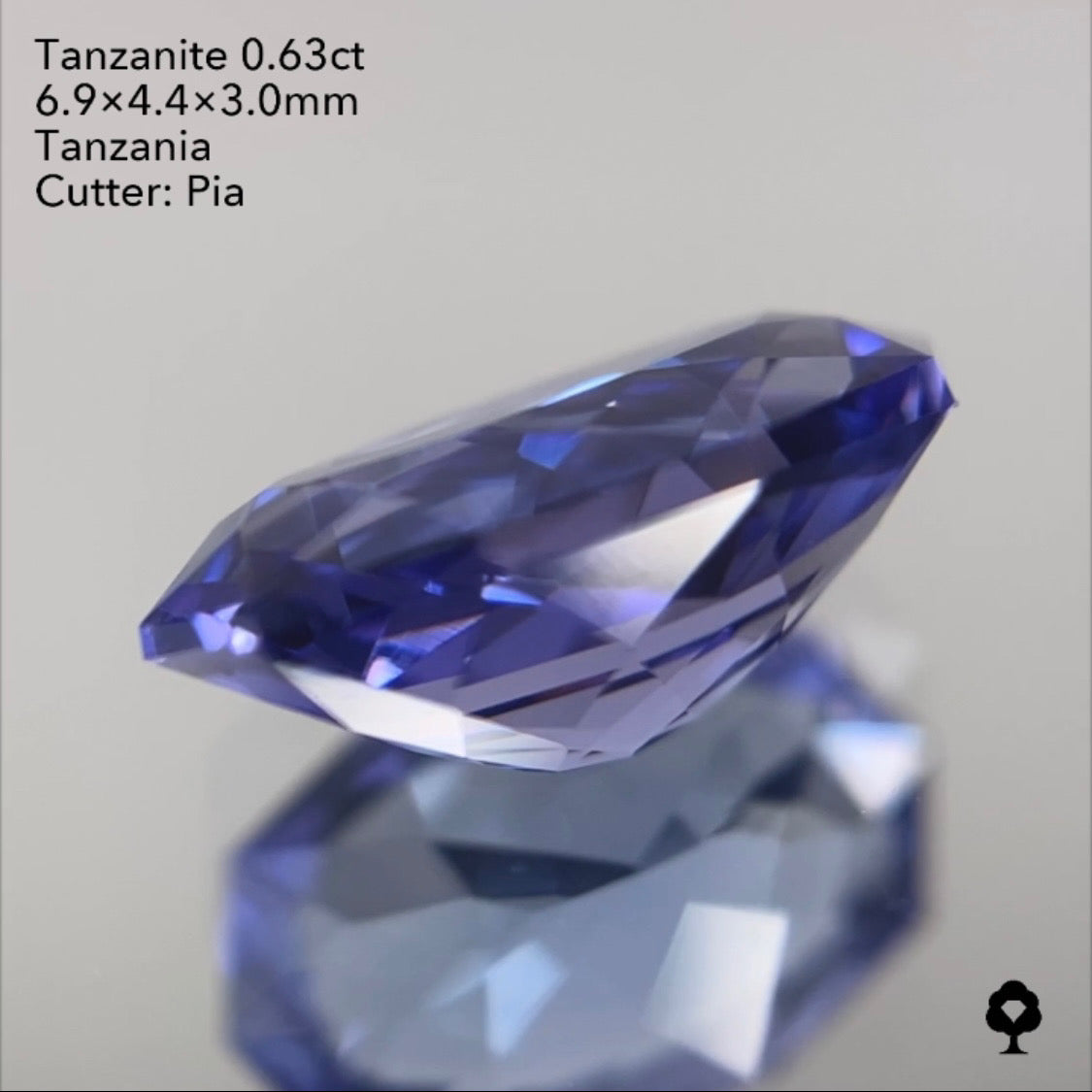 【SOLD OUT】タンザナイト0.63ct ピアッちゃん作品 4/3チャットオークション