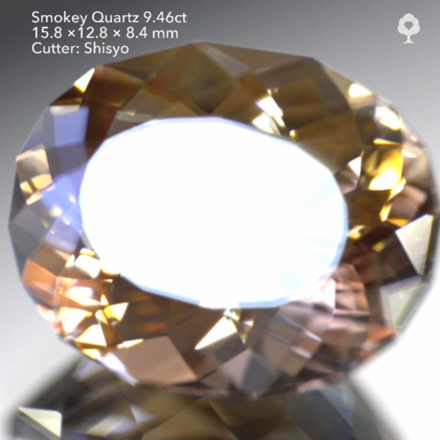 渋さの中に美しさを感じるスモーキークォーツ9.46ct💎師匠作品✨今なら『クーポン or ZB』のご利用もOK❗️