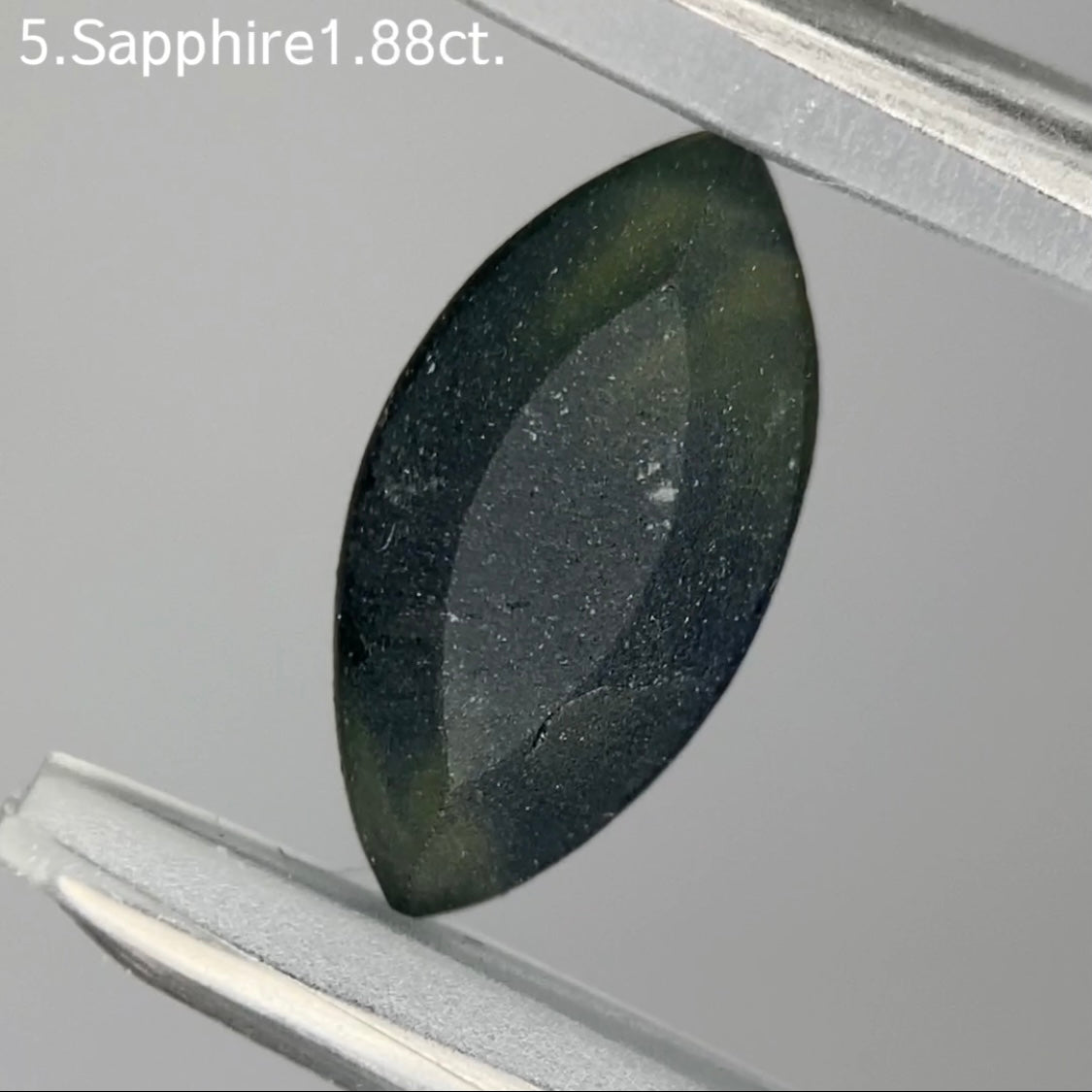 【ご落札者さま専用】仕入職人イチオシのプリフォームサファイア1.88ct.オークション★5番★ピアッちゃん作品