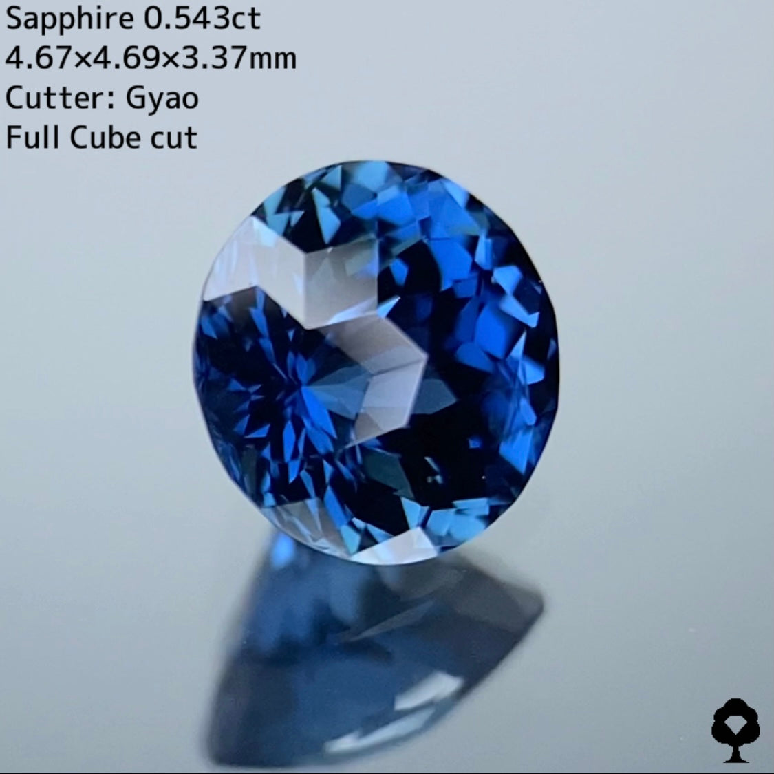 【高級プチプラ】サファイア(Cube Cut)0.543ct