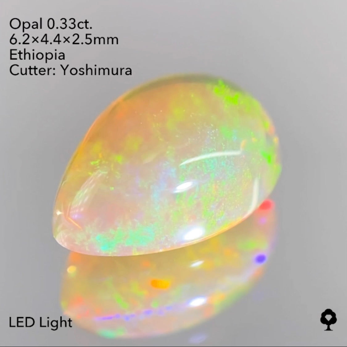 【SOLD OUT】オパール0.33ct 吉村作品 3/24チャットオークション 4ZBご利用価格