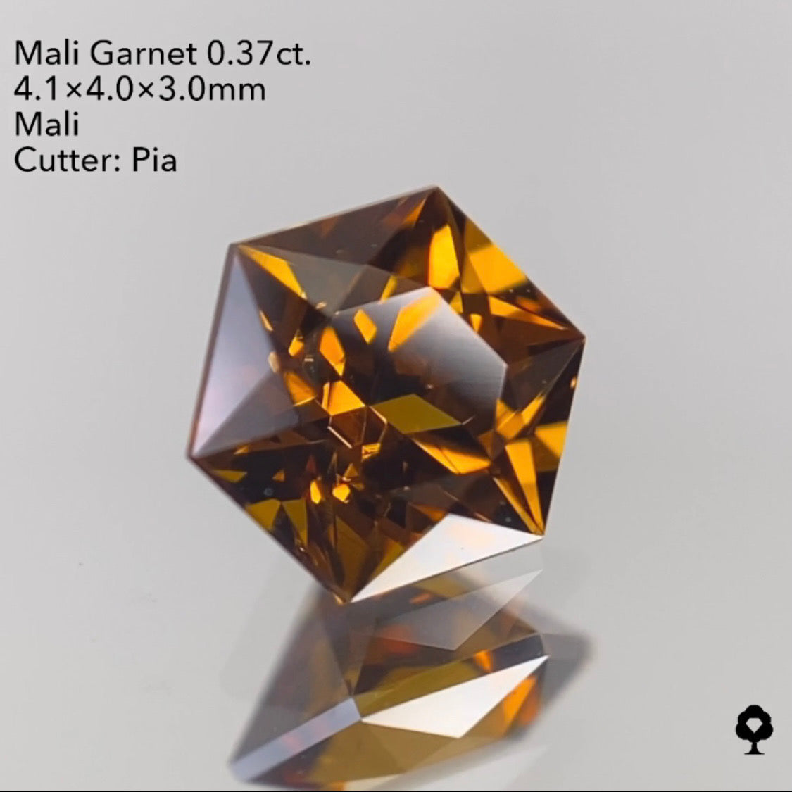 【SOLD OUT】マリガーネット0.37ct ピアッちゃん作品 3/24チャットオークション