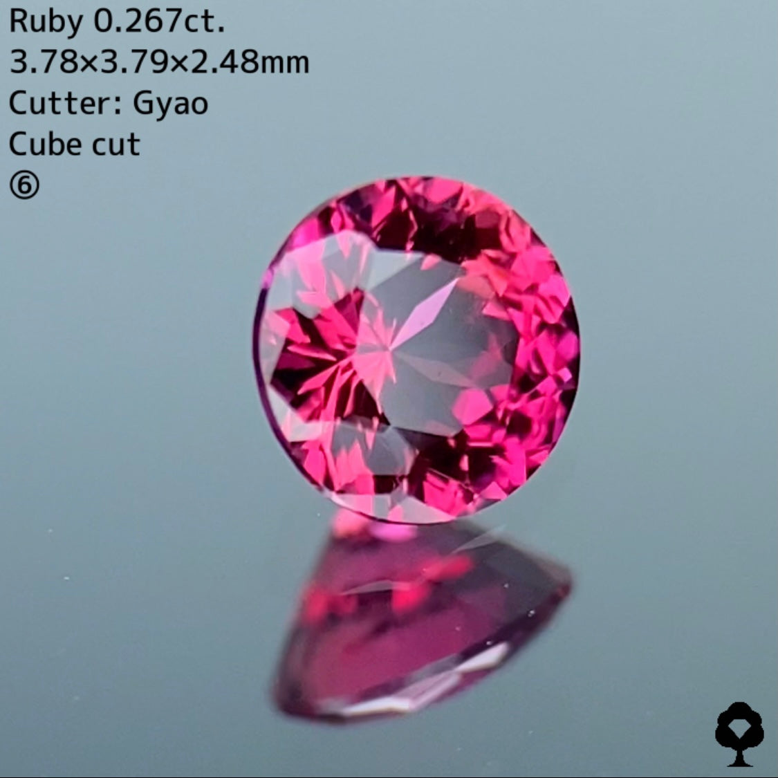 交渉成立専用ページ【Table Cube cut】 ルビー 0.267ct★24ZBご利用