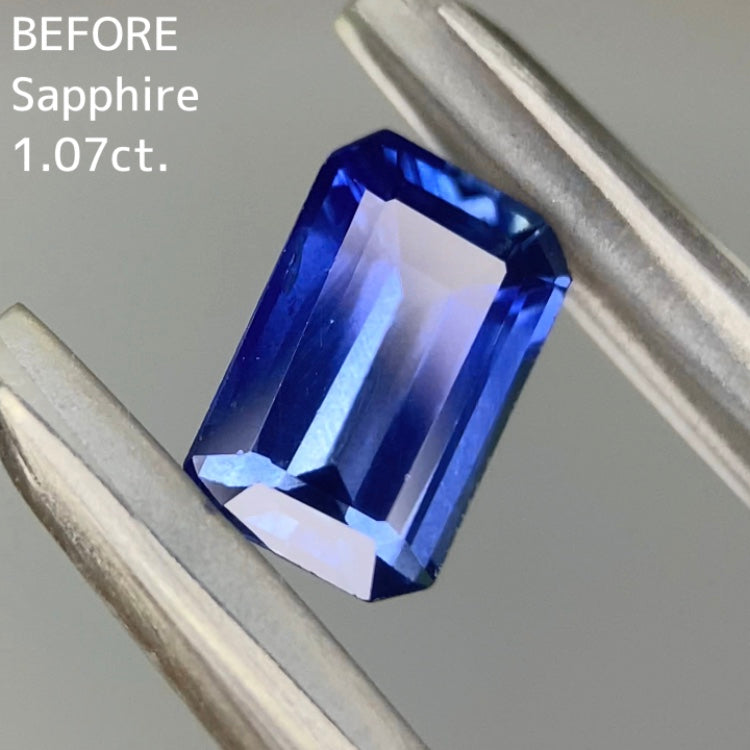 お客さま専用【BEFORE宝石】サファイア1.07ct