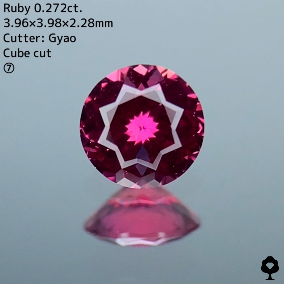 【お客さま専用 ZB20枚ご使用】ルビー 0.272ct