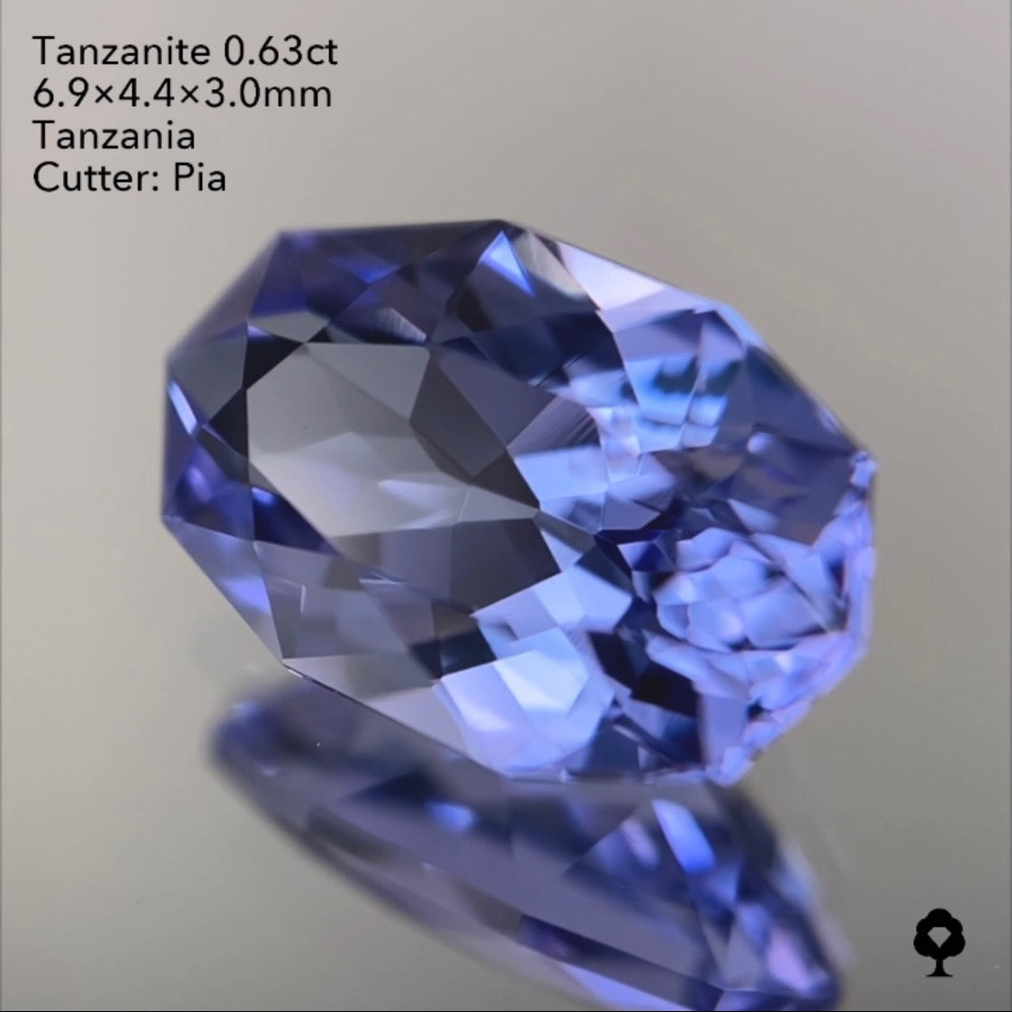 【SOLD OUT】タンザナイト0.63ct ピアッちゃん作品 4/3チャットオークション