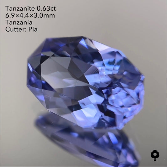 【SOLD OUT】タンザナイト0.63ct ピアッちゃん作品 4/3チャットオークション