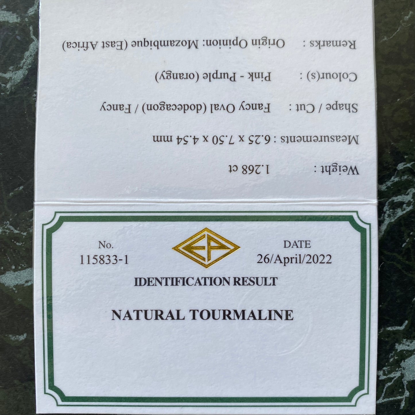 【五月病を吹っ飛ばせキャンペーン💨】美色・美カット・美結晶の三拍子揃った逸品★ピンクトルマリン 1.268ct ピアッちゃん作品