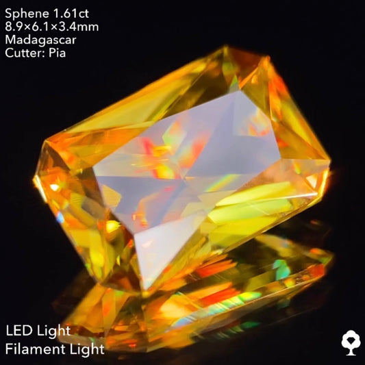 【個展特別オークション】スフェーン1.61ct