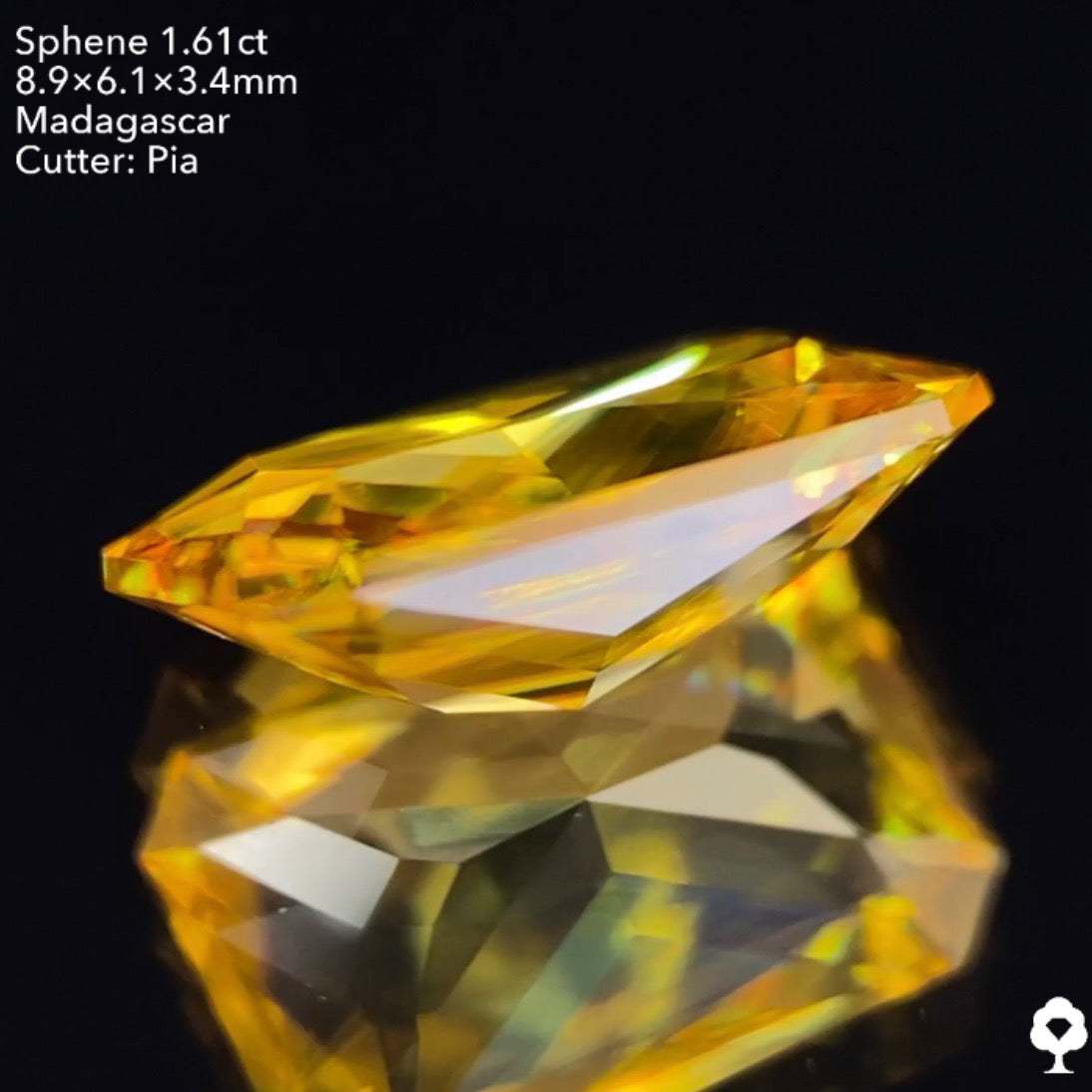 【個展特別オークション】スフェーン1.61ct