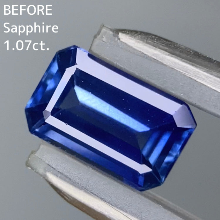 お客さま専用【BEFORE宝石】サファイア1.07ct