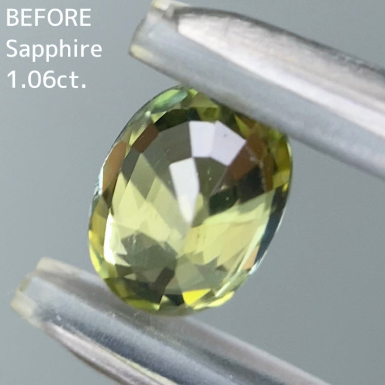 完成するまで特価【BEFORE宝石】ボープロイサファイア1.06ct.