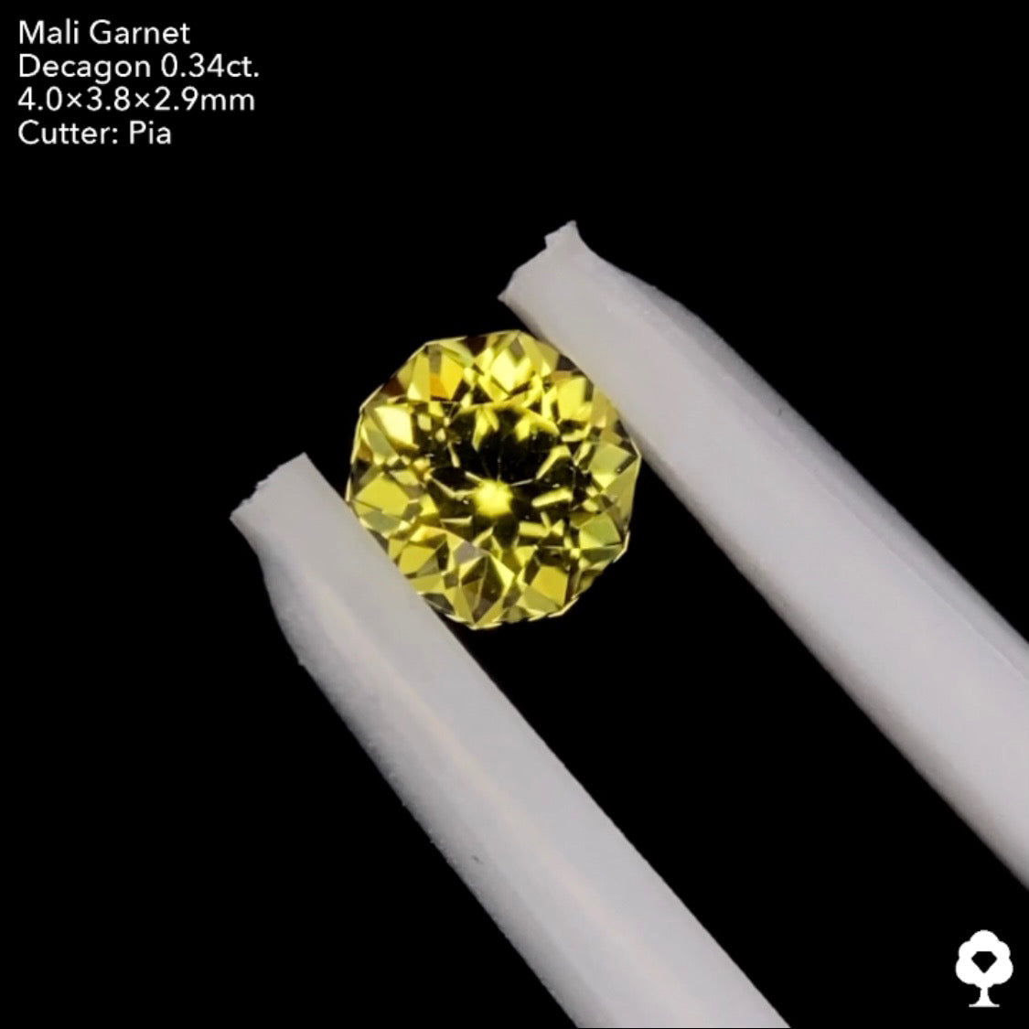 【6/11終了‼️1ヶ月オークション‼️】マリガーネット多色多角形8個セット 計2.36ct ピアッちゃん作品